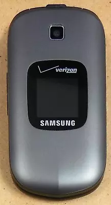 Samsung Gusto 2 II SCH-U365 - Charcoal Gray ( Verizon ) Cellular Flip Phone • $13.59