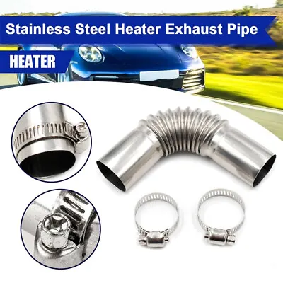1/2PCS Exhaust Pipe Tube Elbow Connector For Eberspacher Webasto Diesel Heater • £5.45