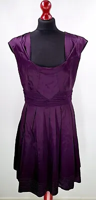 WAREHOUSE Women's Evening Party Dress UK 14 New Purple • $25.25