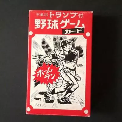 1960s Baseball Playing Cards Vintage [Near Mint] + Sadaharu Oh Menko Japan • $44.75