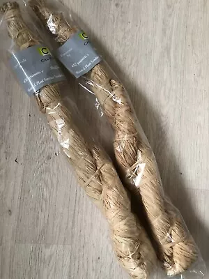 900 Grams Of Natural Raffia Ribbon Hanks Craft Floristry. • £22.99