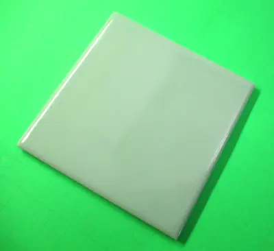 Atco USA 4-3/8  Gloss Pale Pastel Green 1 Ceramic Wall Tile 1950s Retro Vtg MCM • $29.90