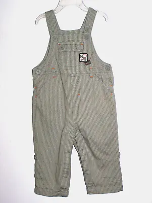 Macy's Inc. Boys Overalls Roll Up Pants Size 18 M 18M 25-27lb Rocky Woof • $6.74