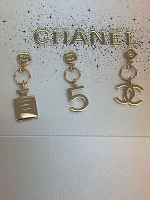 CHANEL Gold Charm Holiday 2023 Christmas Limited Edition Novelty Set Of 3 • $49.80