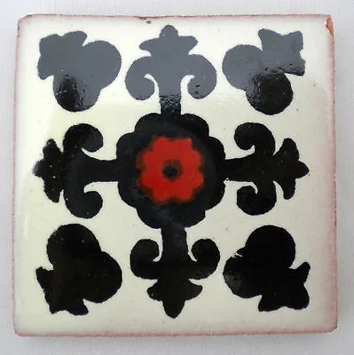 £1.49 • Buy Evita - Handmade Mexican Ceramic Talavera Small 5cm Tile Ethically Sourced