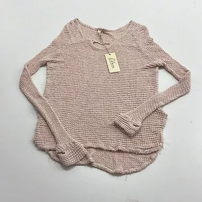 Elan Women's Pink Long Sleeve Knitted Pullover Sweater Size 1X Made In USA • $25.99