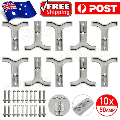 $8.95 • Buy 10PCS Grey T Bar Handle For Anderson Style Plug Connectors Tool 50AMP 12-24V