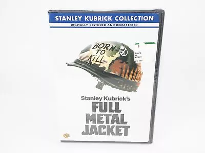 Full Metal Jacket DVD 1987 Stanley Kubrick Brand New Factory Sealed • $9.34