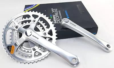 XT Crankset  M730 175mm 48-36-28 Deore NOS • $360