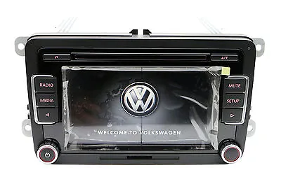 Volkswagen RCD510USB RCD510 Radio 6 Disc CD MP3 Player Golf Passat Tiguan Polo • $99.99