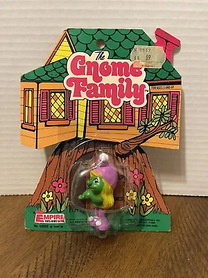 The Gnome Family - Vintage Pvc Empire - Rare 1978 Figure - Hong Kong - Nip ! • $24.99