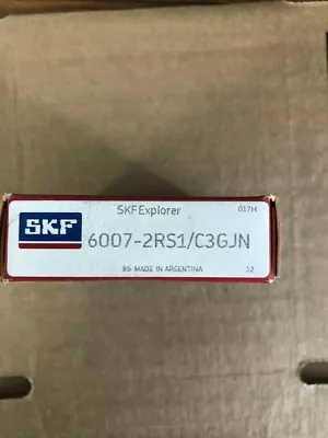 Bearing SKF 6007-2RS C3  Rubber Seals  • $8.50