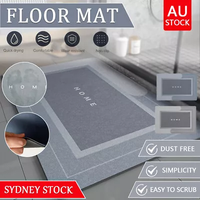 Super Absorbent Floor Mat Soft Quick-Drying Non-Slip Diatom Mud Bath Floor Mat  • $16.59