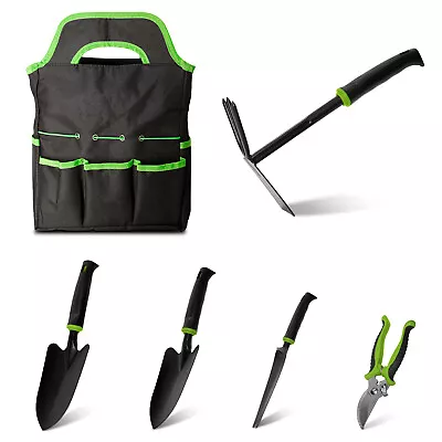 MARS HYDRO Garden Tools Set Heavy Duty Gardening Kits W/ Bag For Home Plants 6PC • £19.99