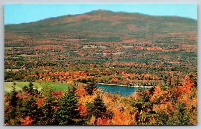 Mount Monadnock Region New Hampshire Fall Autumn Color Lake View  Postcard • $4.99