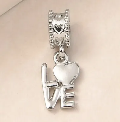 European Bracelet Hanging  Charm Dangle Love Charm • £4.45