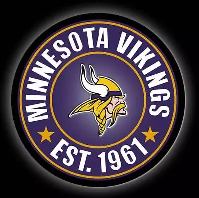 Minnesota Vikings Man Cave 3D LED 16 X16  Neon Sign Light Lamp Bar Wall Decor • $124.99