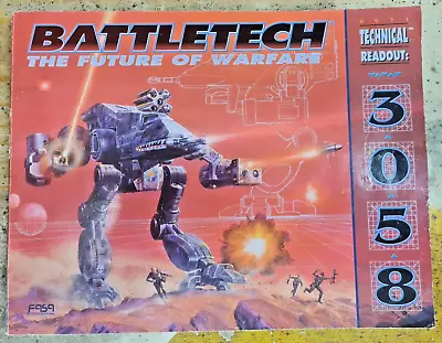 Battletech Technical Readout 3058 (Paperback 1995) • $80