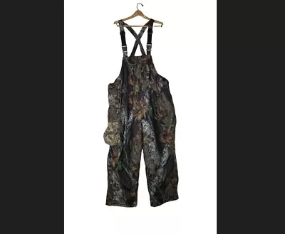 GAMEHIDE Men's 3X Camouflage Mossy Oak Breakup Insulated Hunting Coveralls Pants • $115