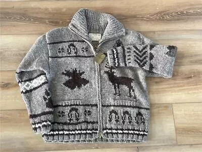 Filson 100% Wool Elk Cowichan Sweater Hand Made In Canada Vintage Jacket M L XL • $595