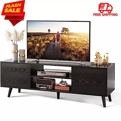 TV Stand Cabinet Table 60Inch Flat Screen Entertainment Center LED Media Console • $139.49