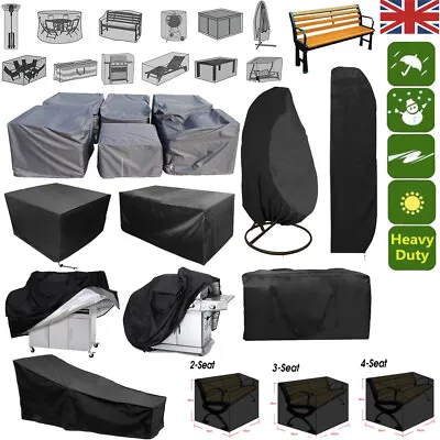 £8.76 • Buy Waterproof Garden Patio Furniture Cover For Rattan Table Cube Outdoor Heavy Duty