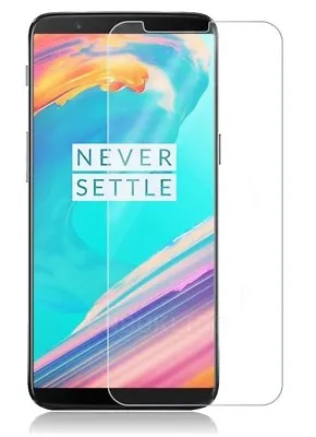 $8.47 • Buy For OnePlus 5T Tempered Glass Screen Protector Guard