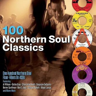 £9.49 • Buy 100 Northern Soul Classics Floor Fillers 4 CD Set Al Wilson Dobie Gray + More