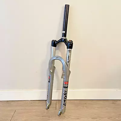 Rockshox Psylo U-Turn 80mm-125mm Bike Fork 1-1/8” 26  Disc Silver Adjustable • $149.95