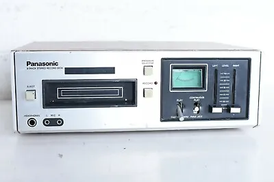 VTG Panasonic RS 805 US 8 Track Tape Recorder/Player Deck Working Parts/Repair • $74.99
