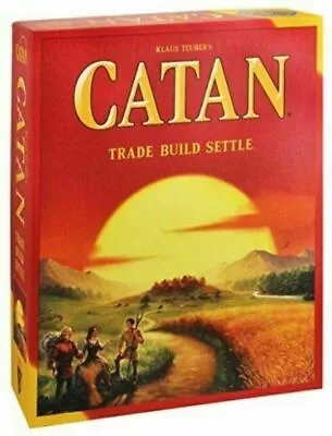 Catan Trade Build Settle Strategy Board Game Family Party Game Christmas Gift • $42