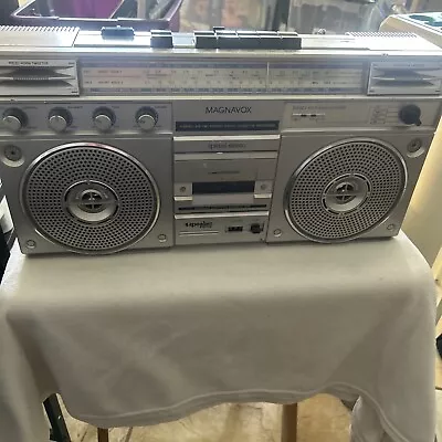 Vintage Magnavox D8323 AM/FM Stereo Radio Cassette Recorder • $88