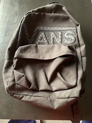 Vans Black Backpack • £9