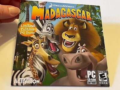 Madagascar Limited Edition PC DEMO Cd-rom 2005 • $3.50