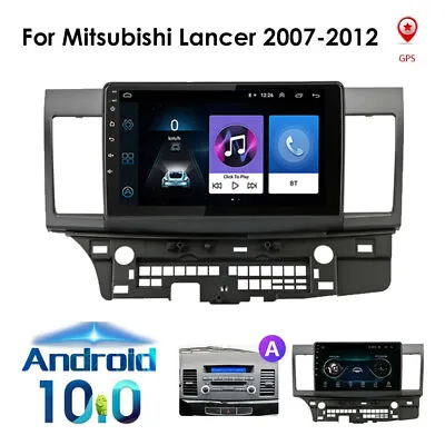 10.1Inch Android 10.1 Car Radio Stereo GPS For Mitsubishi Lancer-Ex 2008-2016 • $119.99