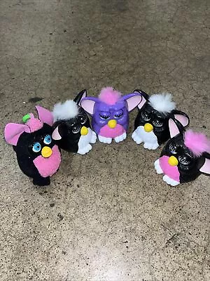 FURBY Figurines McDonald’s Happy Meal Toys 1998 Lot Of 5 Vintage Collectibles • $14.99