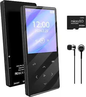 MP3 Player Bluetooth 128GB Portable Lossless Sound Digital Music Hifi Speaker • $53.99