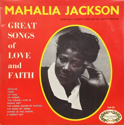 Mahalia Jackson - Great Songs Of Love And Faith (LP Album RE) • £19.49