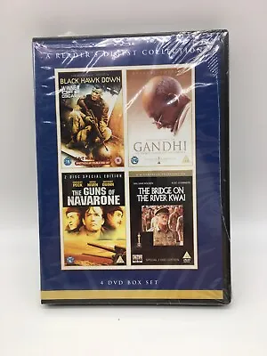 Readers Digest 4 DVD His Movies Set Gandhi Bridge Over River Kwai Black Hawk • £4.99