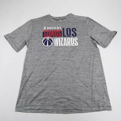 Washington Wizards Fanatics Short Sleeve Shirt Men's Gray/Heather Used • $31.49