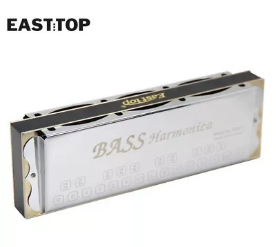 EASTTOP NE01 Bass Harmonica Ensemble Harmonica Professional Portable With Case • $144.49