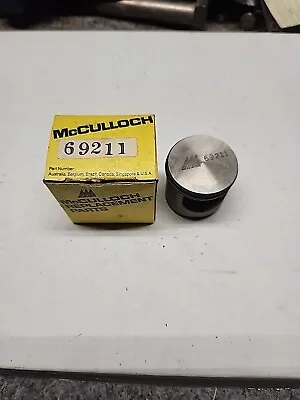 NOS New OEM Genuine McCulloch 69211 Chainsaw Weedeater Engine Piston & Rings • $74.99