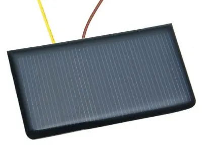 Polycrystalline Solar Panel Cell 5v 60mA 68mm X 37mm DIY LED Garden Light • £3.19