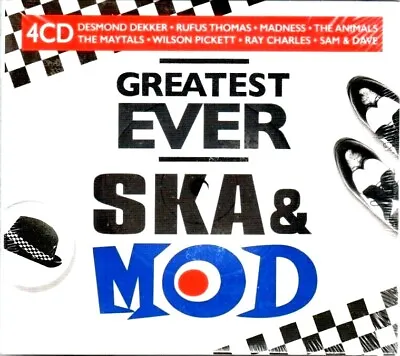 £5.95 • Buy GREATEST EVER SKA & MOD NEW SEALED 4xCD - 80 HITS Reggae Soul