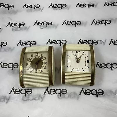 Vintage Westclox Keywound Travel Alarm Clocks. Used. They Work! • $27