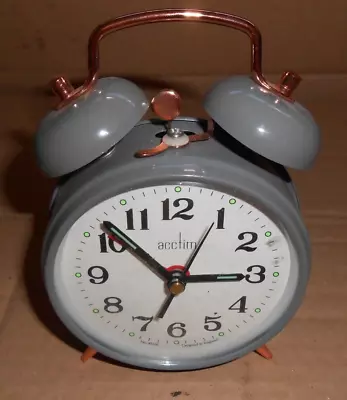 Acctim Mechanical Alarm Clock Wind Up • £5