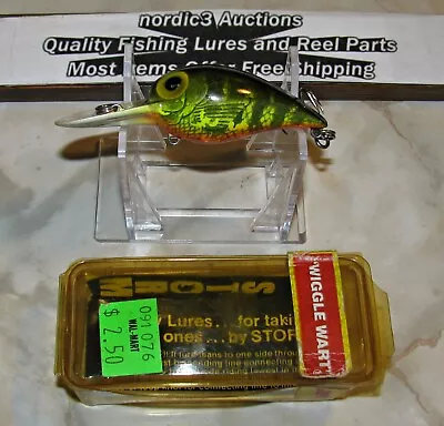 Storm V60 Pre Rapala Wiggle Wart Walleye Bass Fishing Lure In Box *n24-3 • $37.50