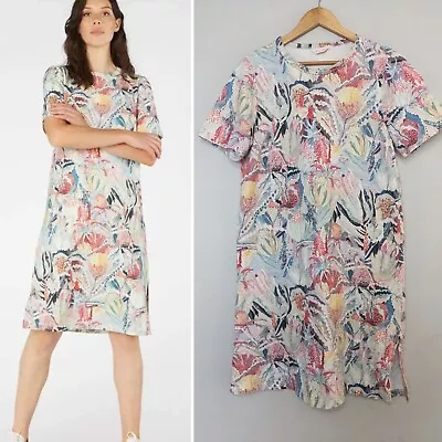 Gorman Sz 14 Floral Tee Dress • $100