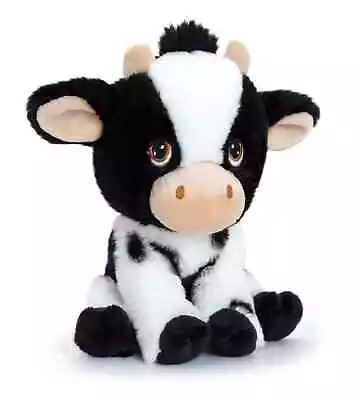 Cow Plush Toy - 100% Recycled Eco Soft Teddy - Keel Keeleco • £10.49