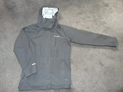 Ladies Craghoppers GORE-TEX Waterproof Hooded Jacket Size UK 10 In Grey • £27.99